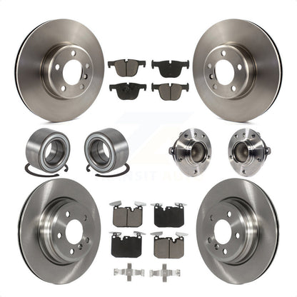 [Avant + Arrière] Kit d'ensemble roulement de roue et moyeu pour BMW 340i 435i Gran Coupe ActiveHybrid 3 sans Blue Painted Calipers KBB-119534 par Transit Auto