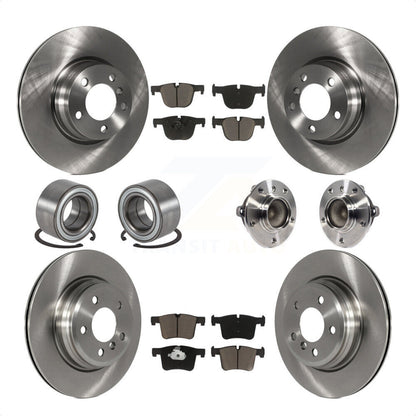 [Avant + Arrière] Kit d'ensemble roulement de roue et moyeu pour BMW 428i Gran Coupe sans Blue Painted Calipers KBB-119535 par Transit Auto