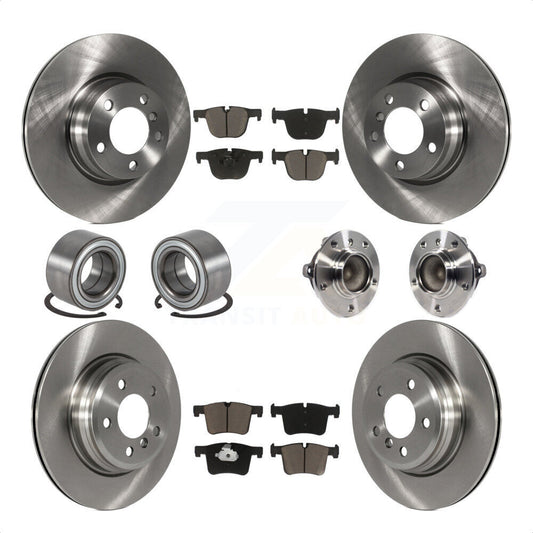 [Avant + Arrière] Kit d'ensemble roulement de roue et moyeu pour BMW 428i Gran Coupe sans Blue Painted Calipers KBB-119535 par Transit Auto