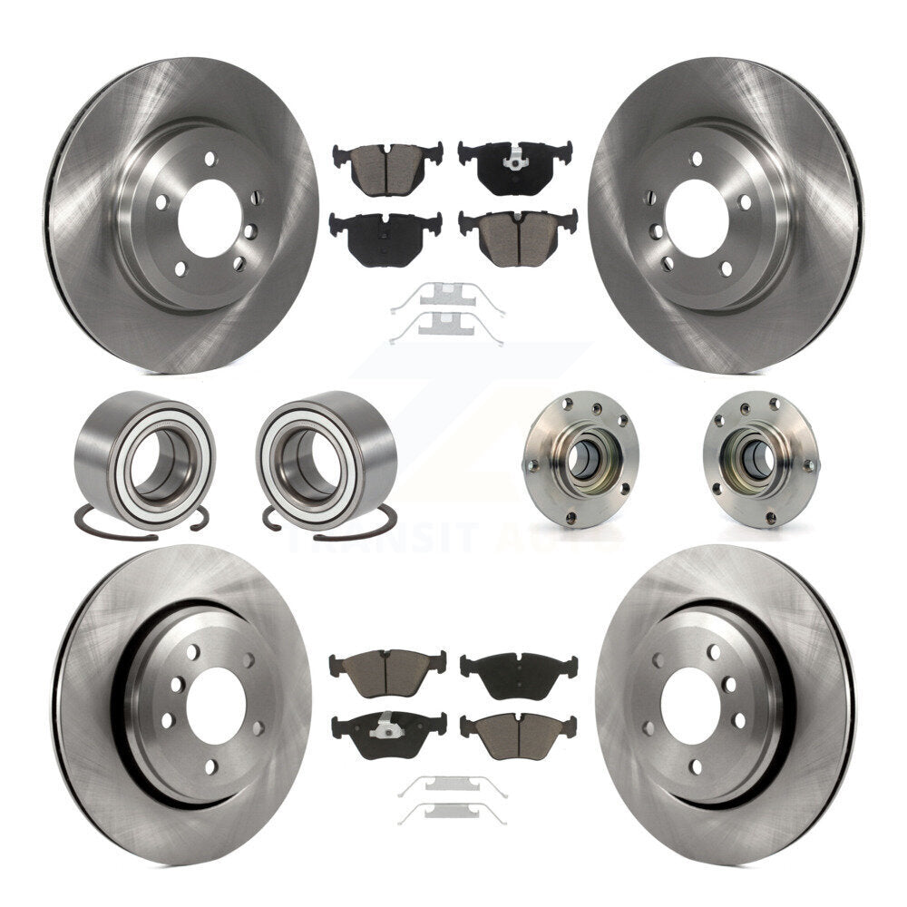 [Avant + Arrière] Kit d'ensemble roulement de roue et moyeu pour 2001-2005 BMW 330Ci 330i KBB-119572