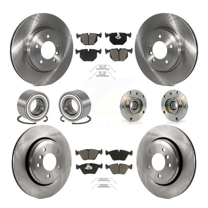 [Avant + Arrière] Kit d'ensemble roulement de roue et moyeu pour 2001-2005 BMW 330Ci 330i KBB-119572