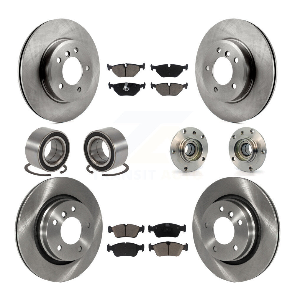 [Avant + Arrière] Kit d'ensemble roulement de roue et moyeu pour BMW 325Ci 323i 328i 323Ci 328Ci KBB-119574