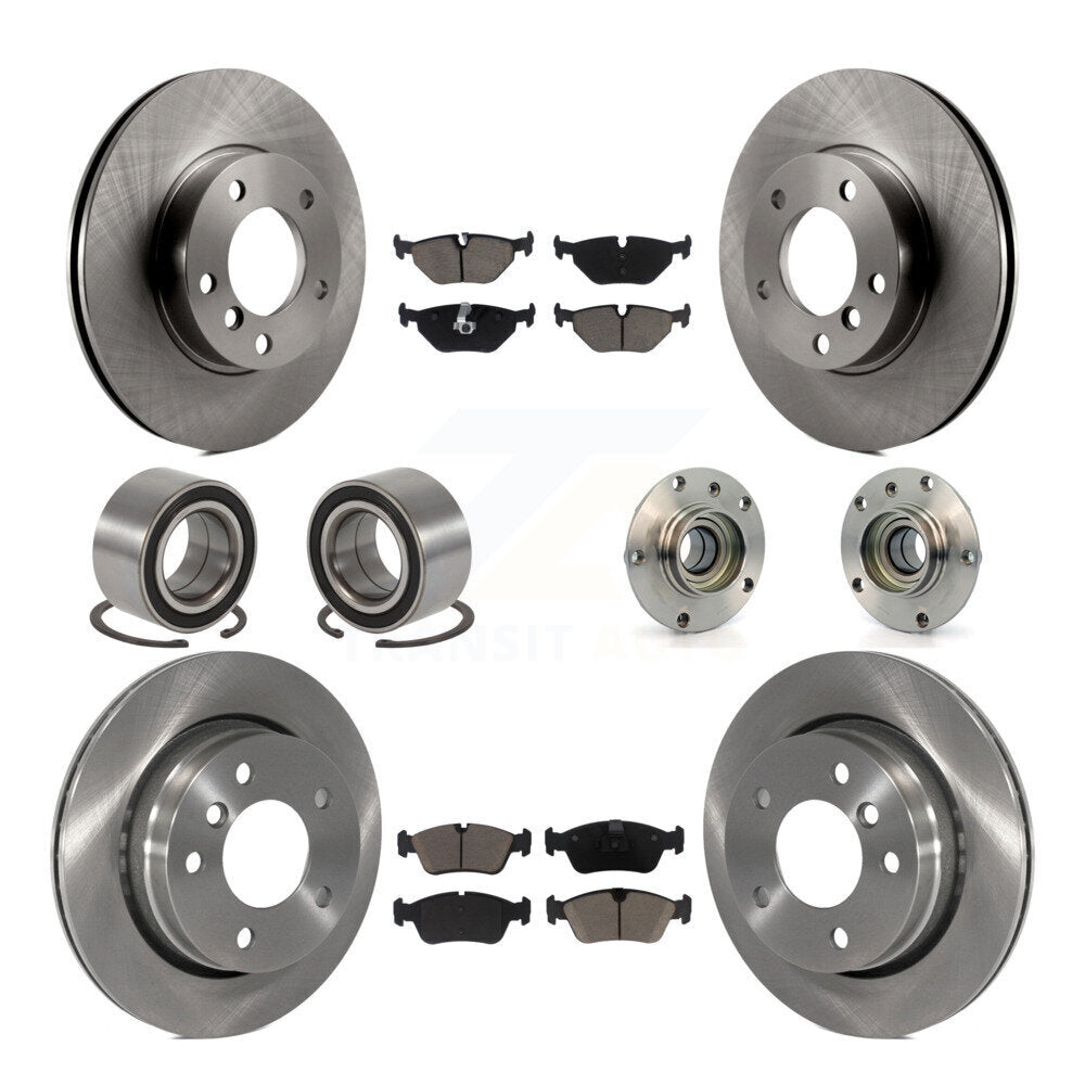 [Avant + Arrière] Kit d'ensemble roulement de roue et moyeu pour BMW 323i 323Ci 328i KBB-119576
