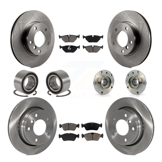 [Avant + Arrière] Kit d'ensemble roulement de roue et moyeu pour BMW 323i 323Ci 328i KBB-119576