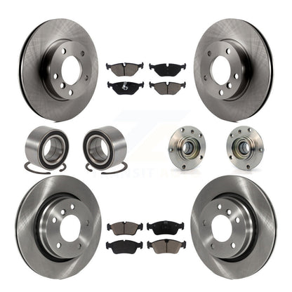 [Avant + Arrière] Kit d'ensemble roulement de roue et moyeu pour 1998 BMW 328i 328is avec 294mm Diameter Rotor KBB-119577