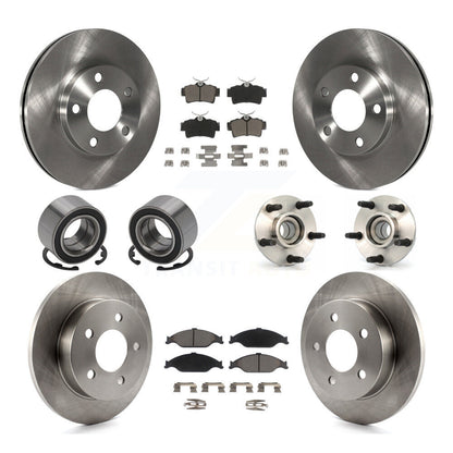 [Avant + Arrière] Kit d'ensemble roulement de roue et moyeu pour 2003 Ford Mustang SVT Cobra 10th Anniversary KBB-119606