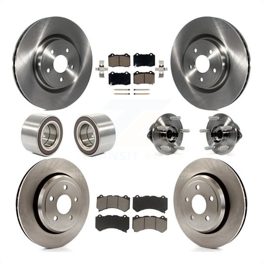 [Avant + Arrière] Kit d'ensemble roulement de roue et moyeu pour Jeep Grand Cherokee Dodge Durango KBB-119710 par Transit Auto