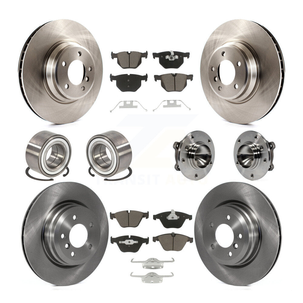 [Avant + Arrière] Kit d'ensemble roulement de roue et moyeu pour BMW 335i 335d 335is KBB-119711