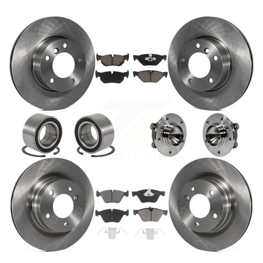 [Avant + Arrière] Kit d'ensemble roulement de roue et moyeu pour BMW 328i 325i 323i KBB-119712