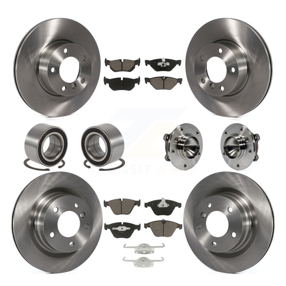 [Avant + Arrière] Kit d'ensemble roulement de roue et moyeu pour BMW 328i 323i KBB-119714