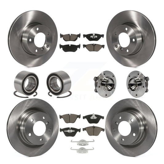 [Avant + Arrière] Kit d'ensemble roulement de roue et moyeu pour BMW 328i 323i KBB-119714