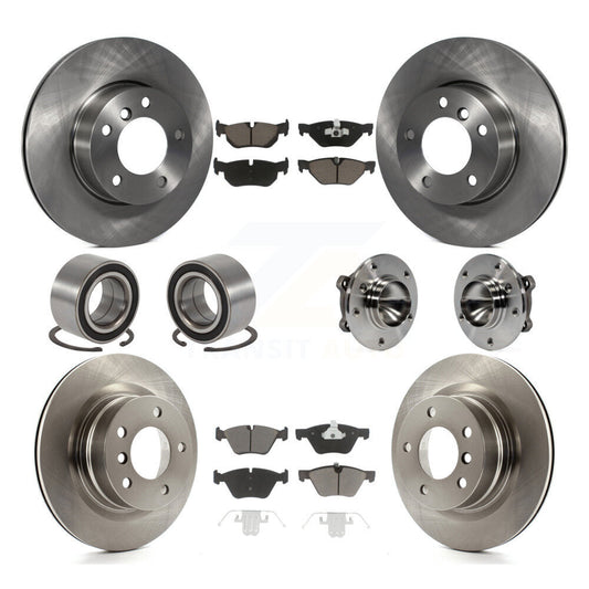 [Avant + Arrière] Kit d'ensemble roulement de roue et moyeu pour 2008-2013 BMW 128i KBB-119716