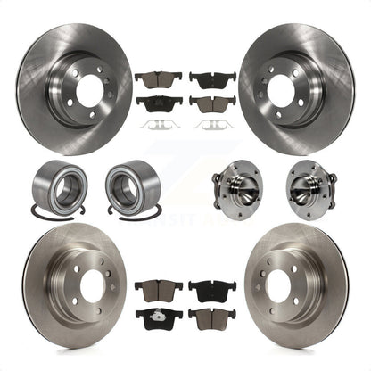 [Avant + Arrière] Kit d'ensemble roulement de roue et moyeu pour 2012 BMW 328i Sedan avec 2.0L sans Blue Painted Calipers KBB-119720 par Transit Auto