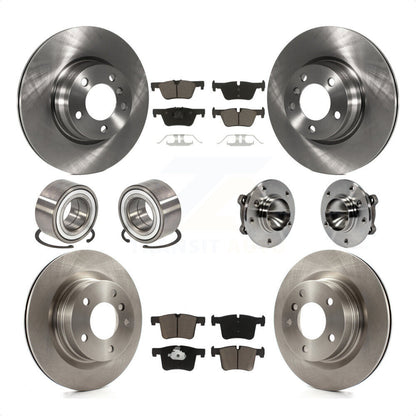 [Avant + Arrière] Kit d'ensemble roulement de roue et moyeu pour 2012 BMW 328i Convertible Wagon avec 2.0L sans Blue Painted Calipers KBB-119721 par Transit Auto