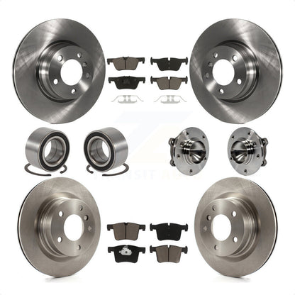 [Avant + Arrière] Kit d'ensemble roulement de roue et moyeu pour 2012 BMW 328i Coupe avec 2.0L sans Blue Painted Calipers KBB-119722 par Transit Auto