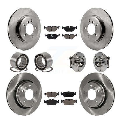 [Avant + Arrière] Kit d'ensemble roulement de roue et moyeu pour 2006 BMW 325Ci KBB-119723