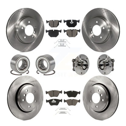 [Avant + Arrière] Kit d'ensemble roulement de roue et moyeu pour 2006 BMW 330Ci KBB-119724