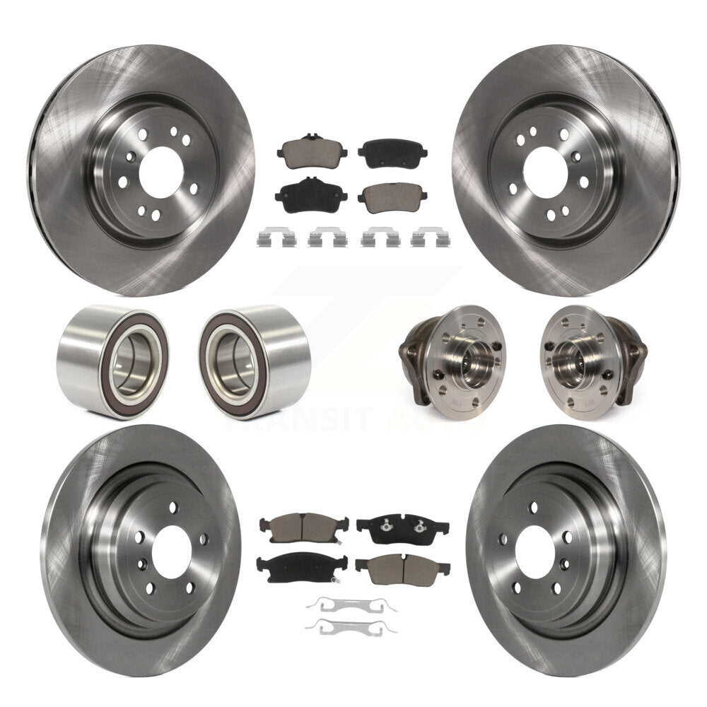 [Avant + Arrière] Kit d'ensemble roulement de roue et moyeu pour Mercedes-Benz ML350 GLE350 ML250 GLE300d KBB-119732
