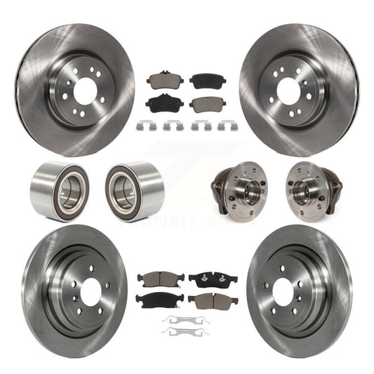 [Avant + Arrière] Kit d'ensemble roulement de roue et moyeu pour Mercedes-Benz ML350 GLE350 ML250 GLE300d KBB-119732