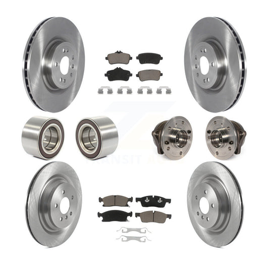 [Avant + Arrière] Kit d'ensemble roulement de roue et moyeu pour Mercedes-Benz GL450 GL350 ML400 KBB-119733
