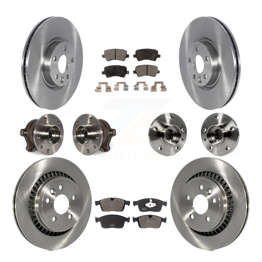 [Avant + Arrière] Kit d'ensemble roulement de roue et moyeu pour Volvo XC60 AWD KBB-119740