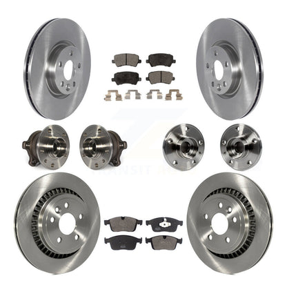 [Avant + Arrière] Kit d'ensemble roulement de roue et moyeu pour Volvo XC60 AWD KBB-119740