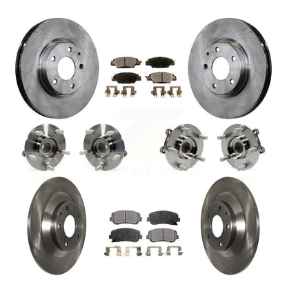 [Avant + Arrière] Kit d'ensemble roulement de roue et moyeu pour 2015 Mazda CX-5 AWD avec Electric Parking KBB-119759 par Transit Auto