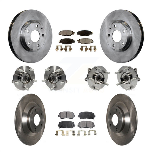 [Avant + Arrière] Kit d'ensemble roulement de roue et moyeu pour 2015 Mazda CX-5 AWD avec Electric Parking KBB-119759 par Transit Auto
