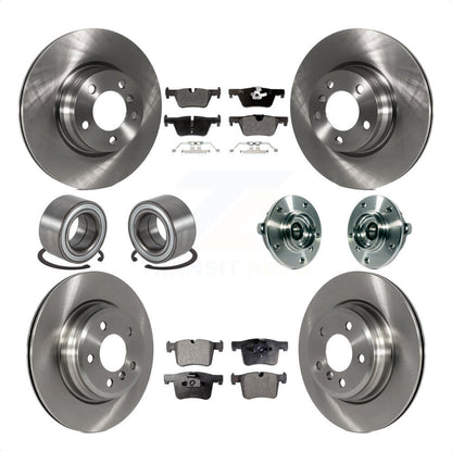 [Avant + Arrière] Kit d'ensemble roulement de roue et moyeu pour BMW 328i xDrive 428i Gran Coupe sans Blue Painted Calipers KBB-119762 par Transit Auto