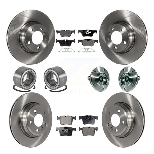 [Avant + Arrière] Kit d'ensemble roulement de roue et moyeu pour BMW 328i xDrive 428i Gran Coupe sans Blue Painted Calipers KBB-119762 par Transit Auto