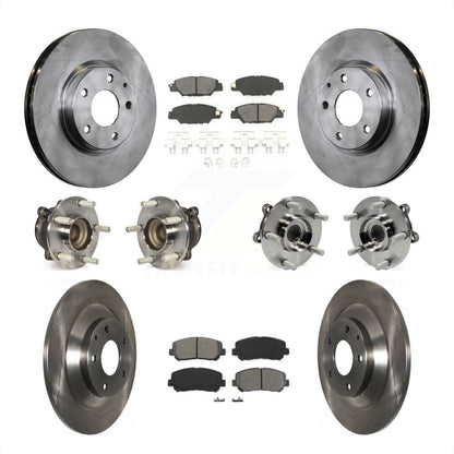 [Avant + Arrière] Kit d'ensemble roulement de roue et moyeu pour 2015 Mazda CX-5 FWD avec Electric Parking KBB-119769 par Transit Auto
