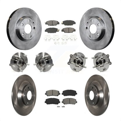 [Avant + Arrière] Kit d'ensemble roulement de roue et moyeu pour 2015 Mazda CX-5 AWD avec Electric Parking KBB-119770 par Transit Auto