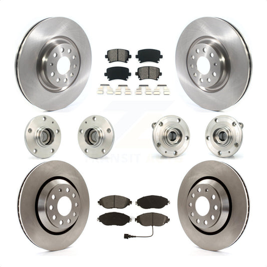 [Avant + Arrière] Kit d'ensemble roulement de roue et moyeu pour 2016 Volkswagen CC AWD KBB-119782 par Transit Auto