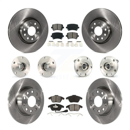 [Avant + Arrière] Kit d'ensemble roulement de roue et moyeu pour 2011 Volkswagen GTI avec 30mm bearing KBB-119784 par Transit Auto