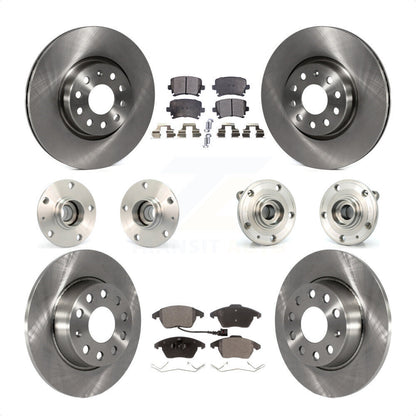 [Avant + Arrière] Kit d'ensemble roulement de roue et moyeu pour 2011 Volkswagen GTI avec 30mm bearing KBB-119804 par Transit Auto