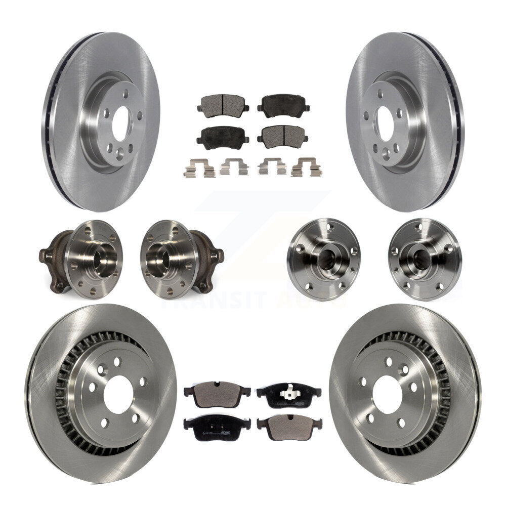[Avant + Arrière] Kit d'ensemble roulement de roue et moyeu pour Volvo XC60 AWD KBB-119808