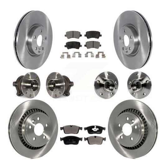 [Avant + Arrière] Kit d'ensemble roulement de roue et moyeu pour Volvo XC60 AWD KBB-119808