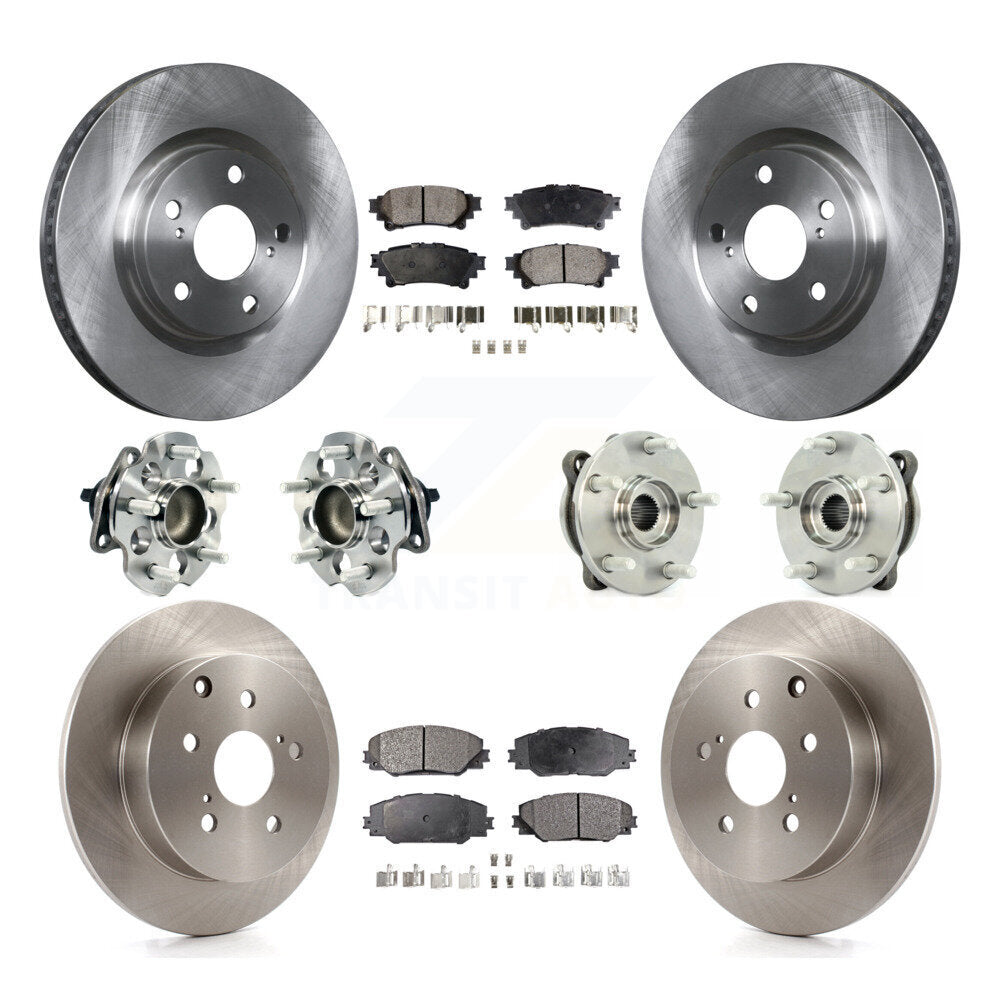 [Avant + Arrière] Kit d'ensemble roulement de roue et moyeu pour 2016-2020 Toyota Mirai KBB-119812