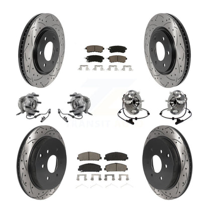 [Avant + Arrière] Kit d'ensemble roulement de roue et moyeu pour INFINITI Nissan Armada QX80 QX56 KBB-119825