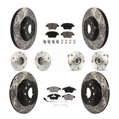 [Avant + Arrière] Kit d'ensemble roulement de roue et moyeu pour Volkswagen Passat KBB-119826