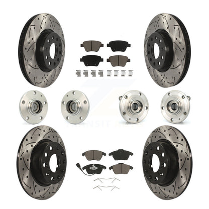 [Avant + Arrière] Kit d'ensemble roulement de roue et moyeu pour Volkswagen Beetle GTI KBB-119827