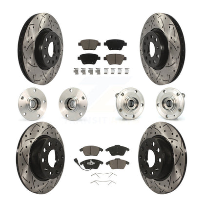 [Avant + Arrière] Kit d'ensemble roulement de roue et moyeu pour Volkswagen GTI avec 30mm bearing KBB-119828