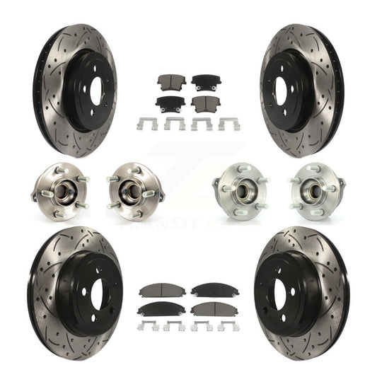 [Avant + Arrière] Kit d'ensemble roulement de roue et moyeu pour Dodge Charger Chrysler 300 KBB-119840
