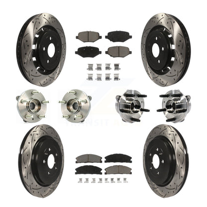 [Avant + Arrière] Kit d'ensemble roulement de roue et moyeu pour Ford Taurus Police Interceptor Sedan Special Service KBB-119861