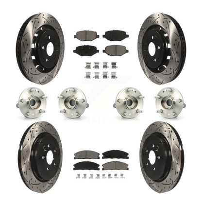 [Avant + Arrière] Kit d'ensemble roulement de roue et moyeu pour Ford Explorer KBB-119867
