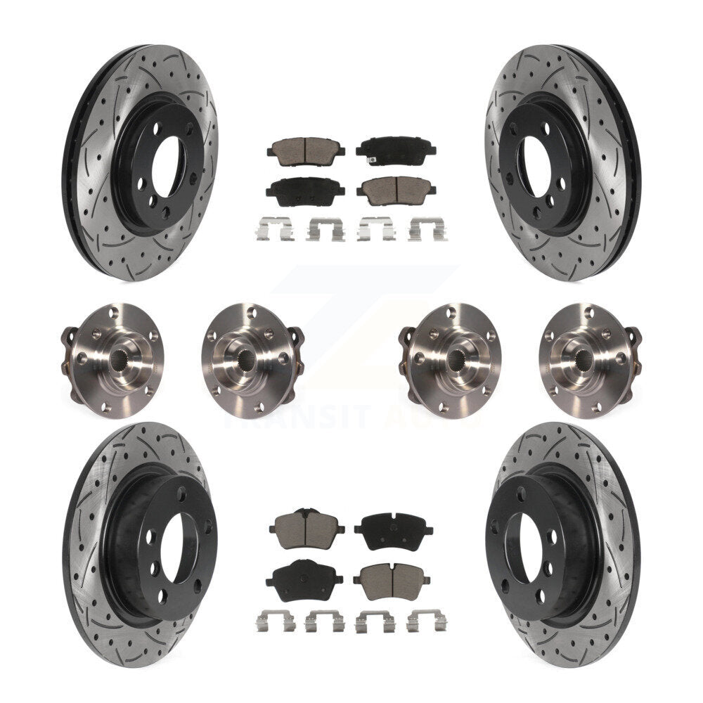[Avant + Arrière] Kit d'ensemble roulement de roue et moyeu pour Mini Cooper Countryman Paceman S ALL4 avec AWD KBB-119898