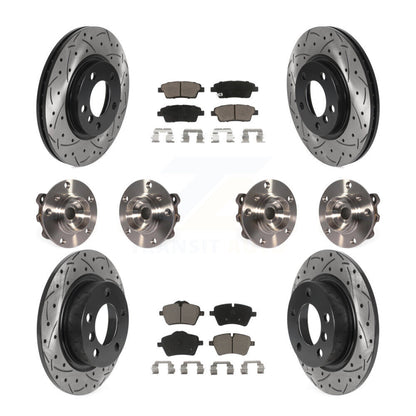 [Avant + Arrière] Kit d'ensemble roulement de roue et moyeu pour Mini Cooper Countryman Paceman S ALL4 avec AWD KBB-119898