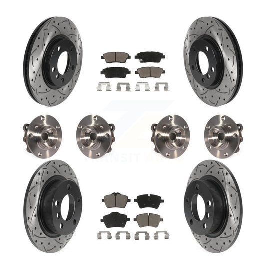 [Avant + Arrière] Kit d'ensemble roulement de roue et moyeu pour Mini Cooper Countryman Paceman S ALL4 avec AWD KBB-119898