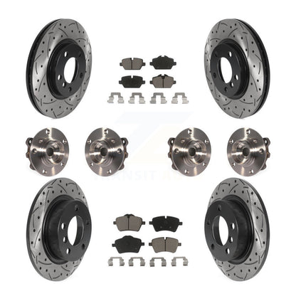 [Avant + Arrière] Kit d'ensemble roulement de roue et moyeu pour Mini Cooper Countryman Paceman KBB-119899