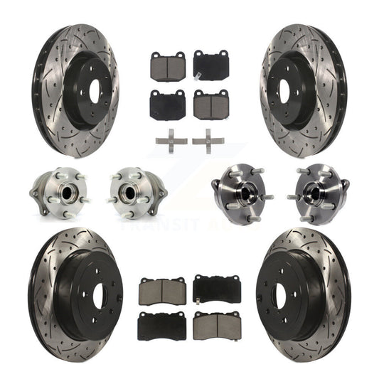 [Avant + Arrière] Kit d'ensemble roulement de roue et moyeu pour Subaru Impreza WRX STI KBB-119908